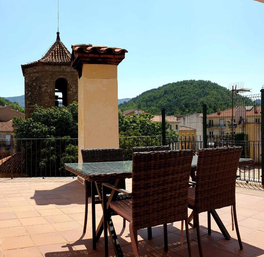 Casa Lola - Terraza Panoramica En El Centro Del Pueblo Appartement Sant Joan de les Abadesses Buitenkant foto